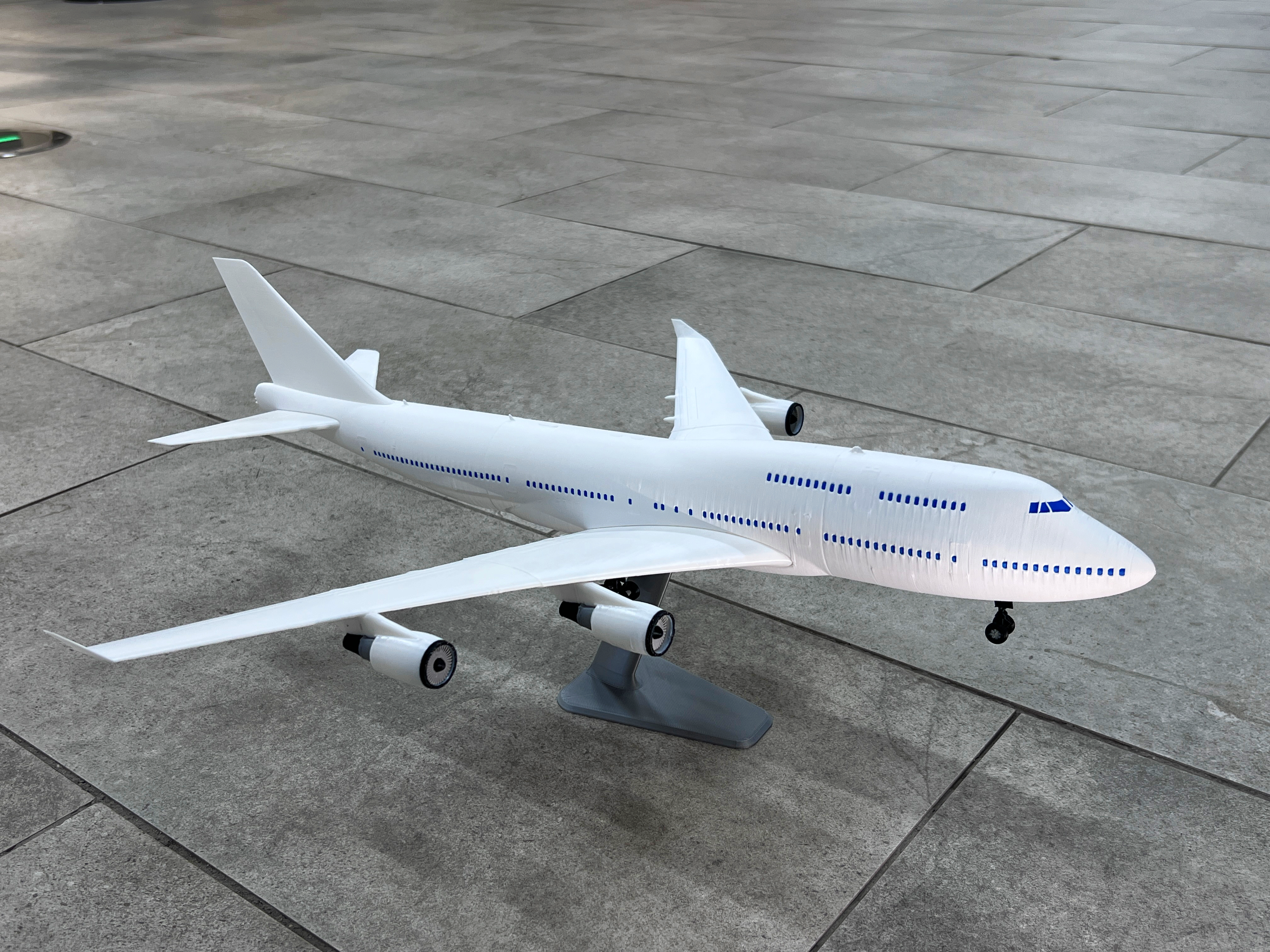 Miniatura 1 do modelo 3D 波音747