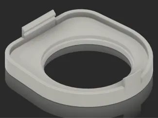 Mathews UV Slider Magnifier Housing - 41mm