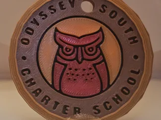 Odyssey South Keychain