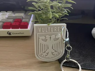 Vultures logo keyring