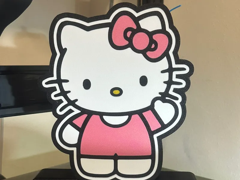 Iluminária Hello Kitty 