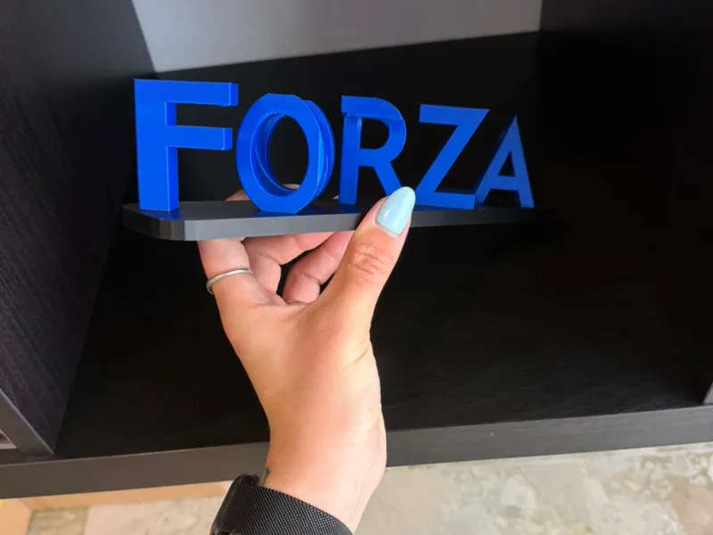 Ambigramma Forza Inter