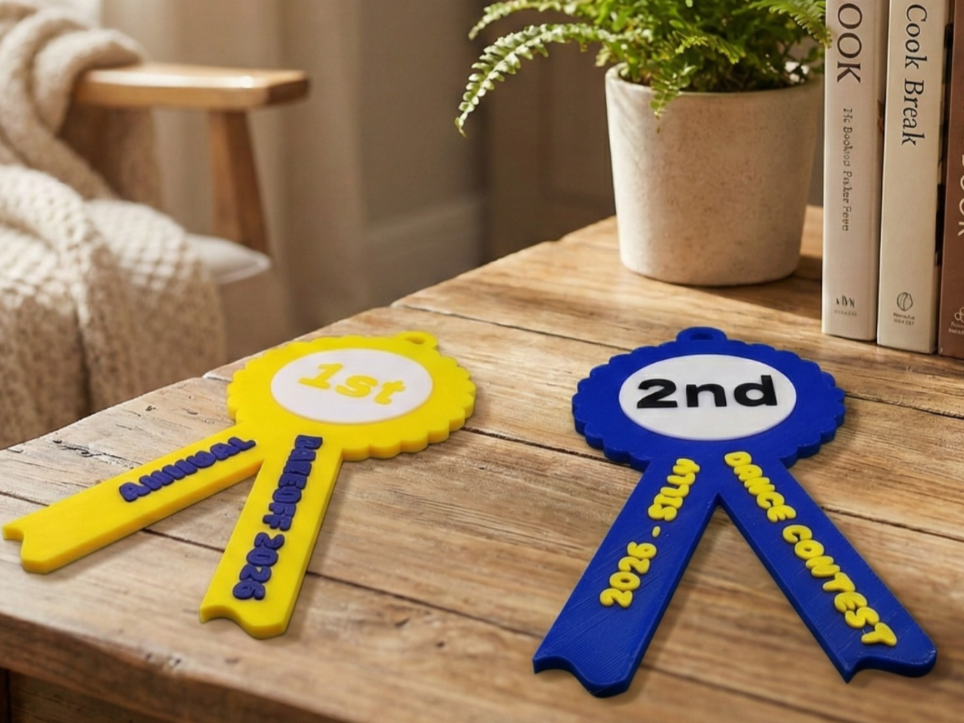 Prize Ribbon Generator – Rosette Award Badge