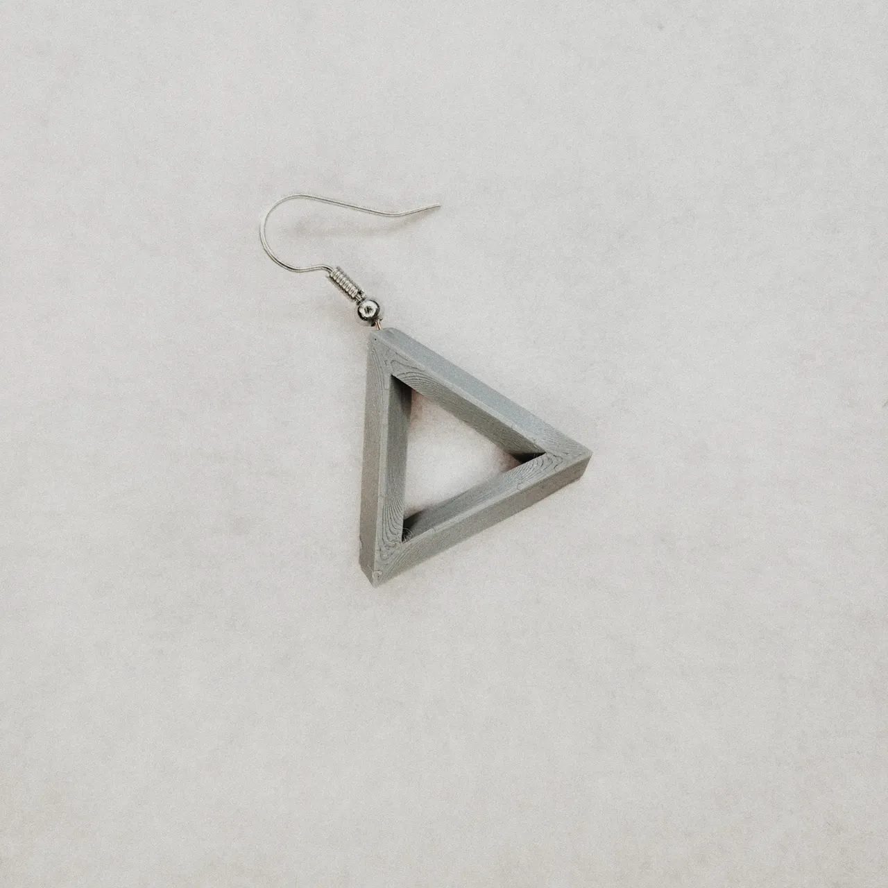 Penrose Triangle Earrings view 2