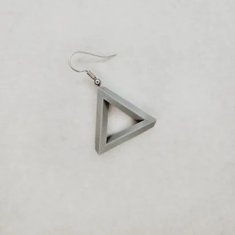 Penrose Triangle Earrings view 2