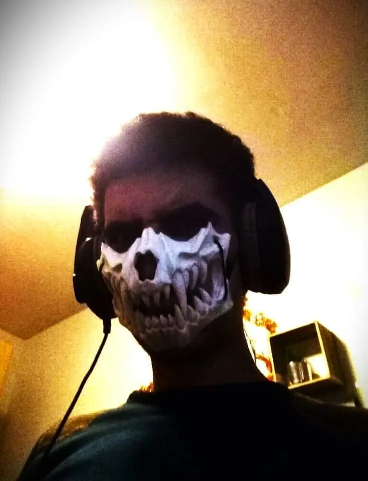 HALLOWEEN SKULL MASK view 2