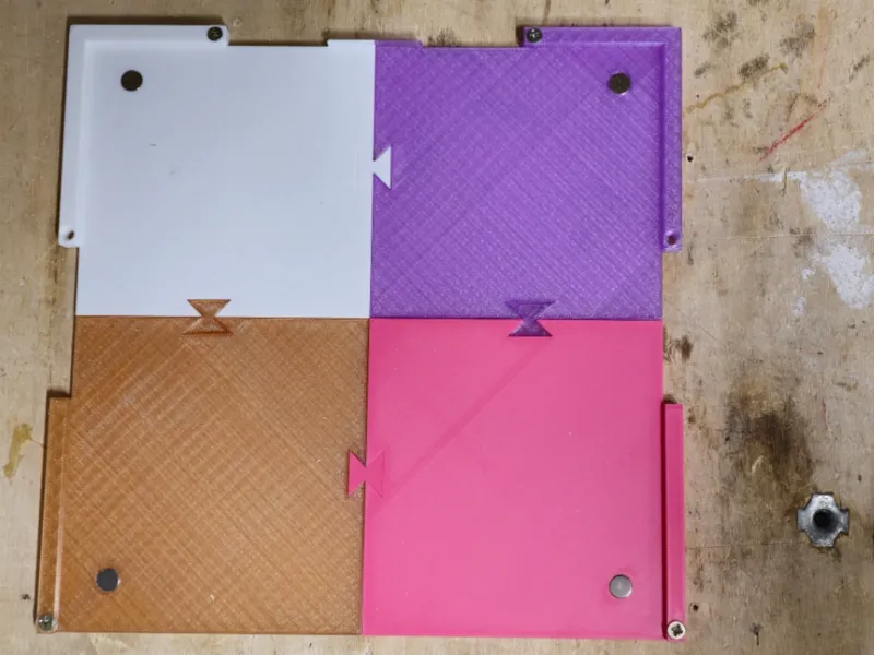 Lock Plate For Cleaning
