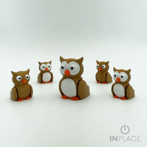 Cute Owl Articulated