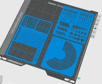 All stencils on one plate for H2 Series. 
