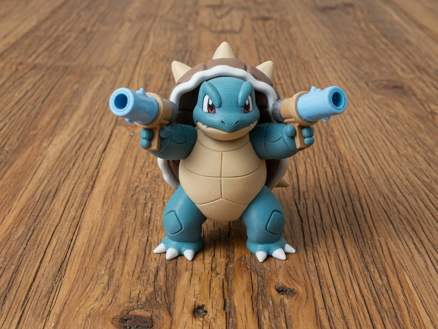 Blastoise "Hydro Pump" Mini Figure | Pokemon