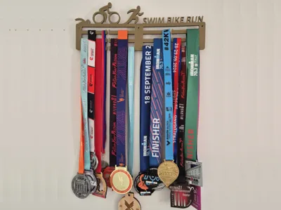 Triathlon Medal Holder