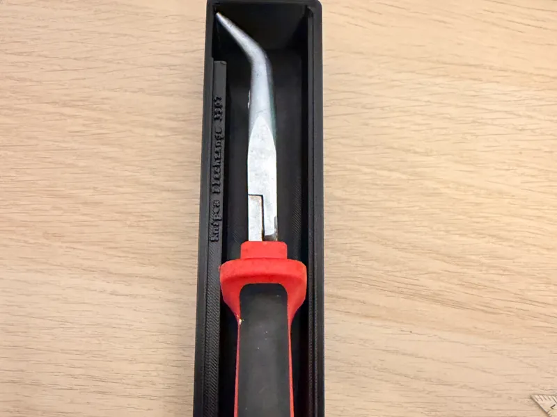 Knipex Flachzange Redline 307 Gridfinity