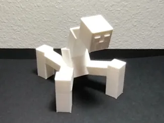 Minecraft Mutant Creeper from mutant creatures mod
