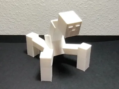 Minecraft Mutant Creeper from mutant creatures mod