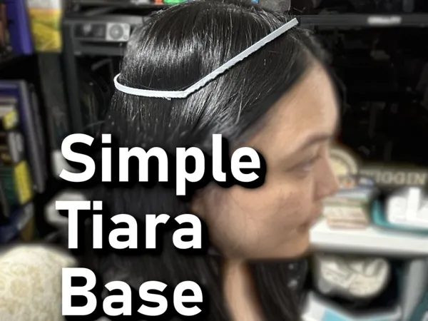 Base simple de diadème