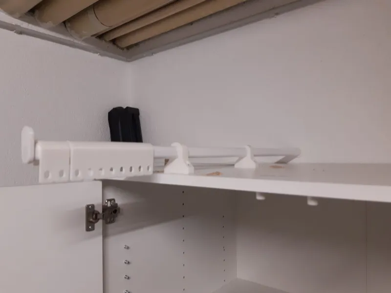 IKEA Klepstad wardrobe Hooks and latches