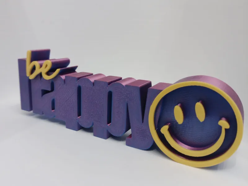 be happy mit smiley