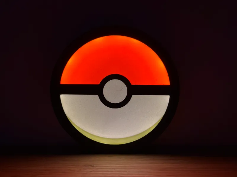 Pokeball Lichtbox Pokemon