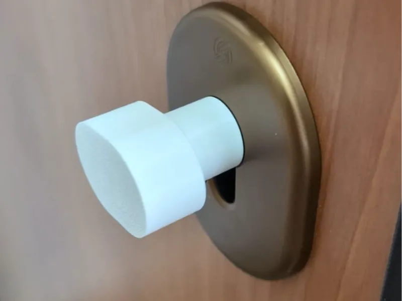 Pomolo pomello porta blindato cilindro europeo