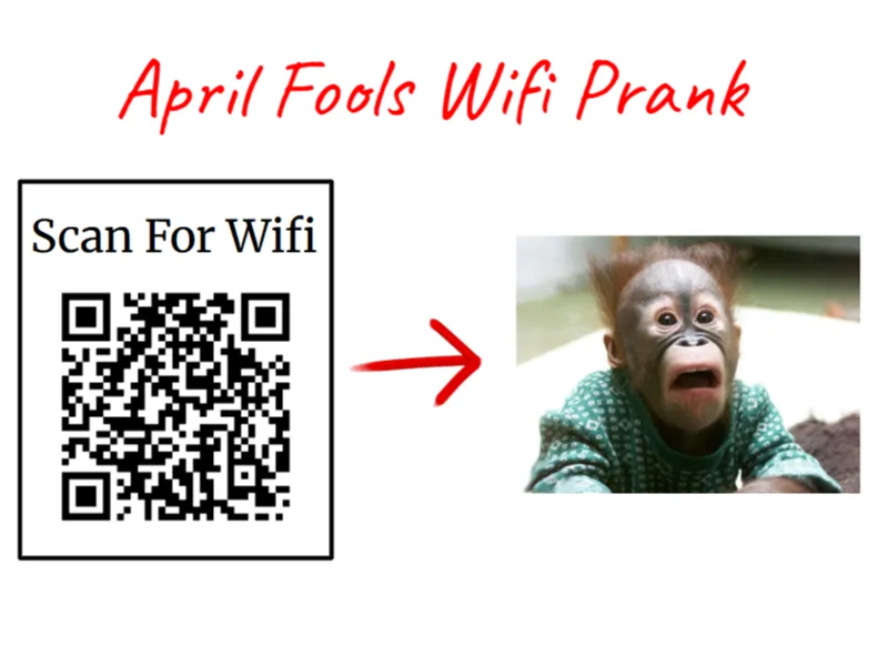 April Fools Wifi Prank
