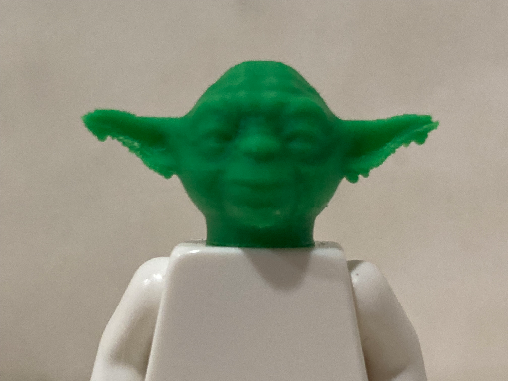 Brick Yoda Head (no support)