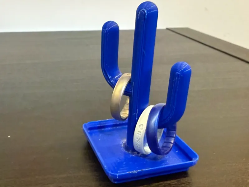 Cactus Ring Holder - Gridfinity