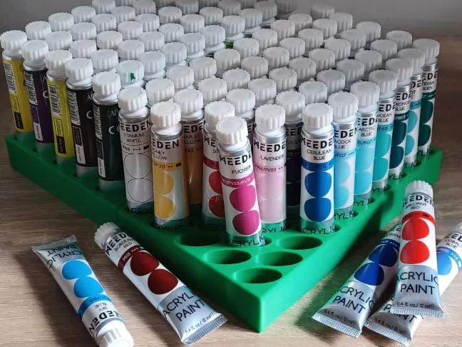 Porta Tubetti Colore 12ml (fino a 100 pezzi)