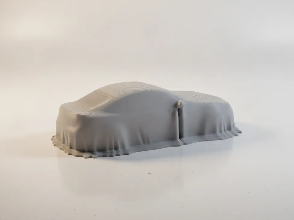 Acura Integra Type S Under Cloth STL view 3
