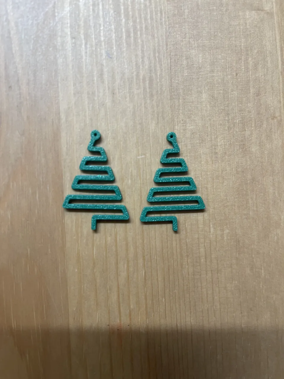 Christmas Tree Earrings view 2
