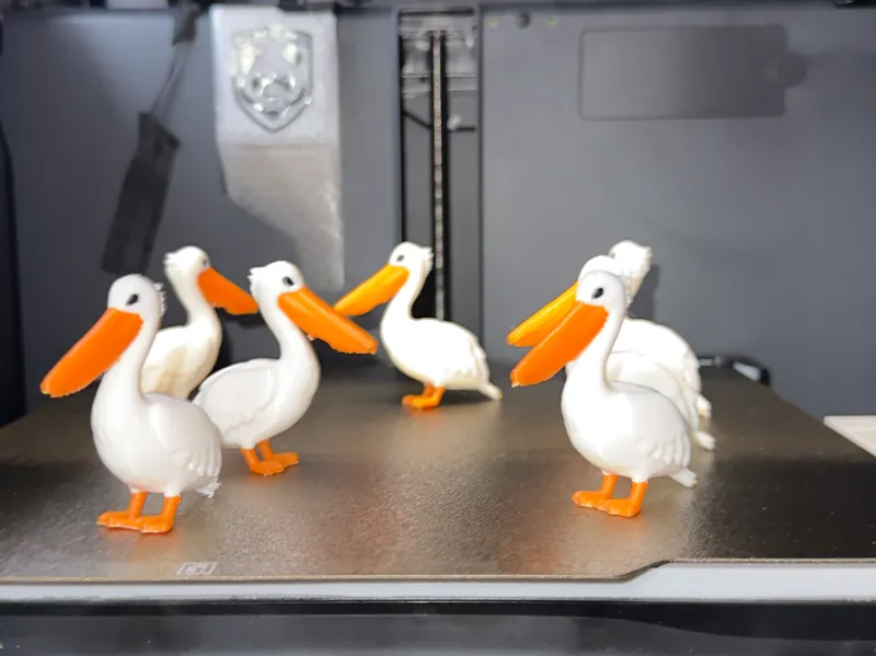 Small Pelican Mini | 3D Printed Figure