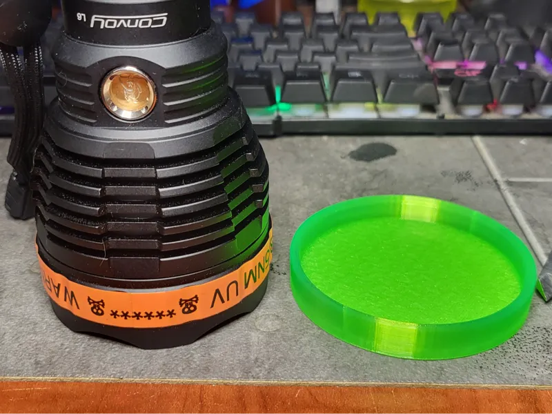 Lens Cap for Convoy L6 Flashlight