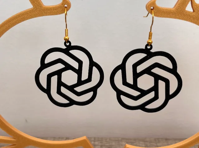 Earrings - Chatgpt Logo