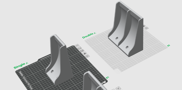 Miniatura 3 do modelo 3D Filament spool shelf
