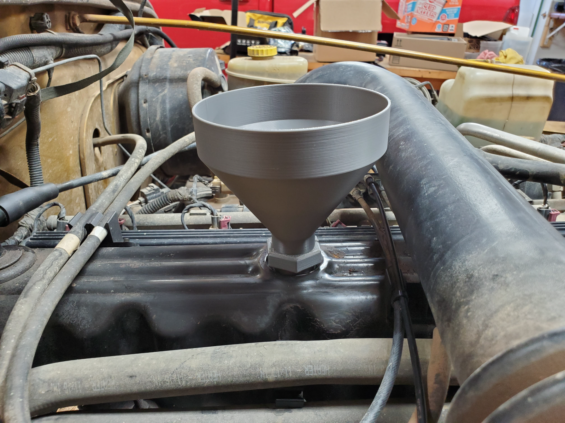 JEEP Oil Fill Cap Adapter