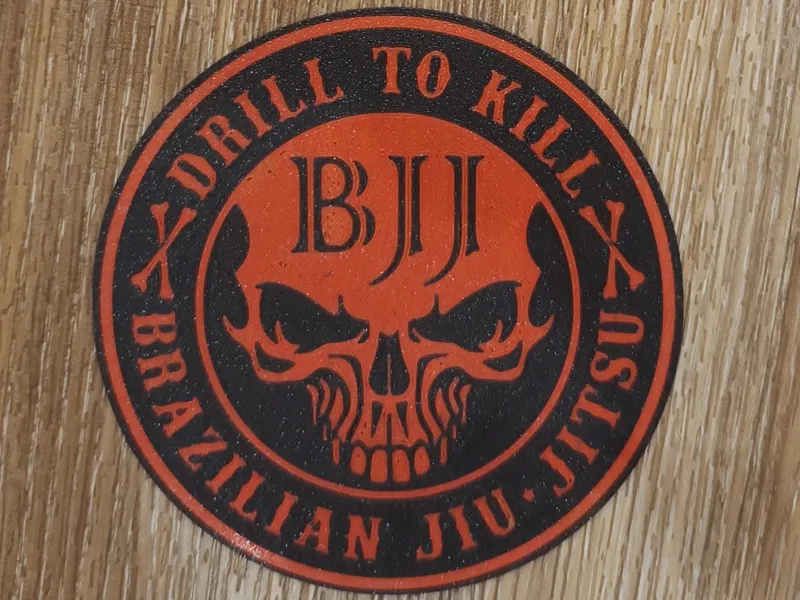 Brazilian Jiu-Jitsu patch Drill to Kill