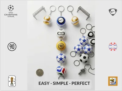 Ultimate Retro Football Keychains Collection 