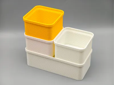 Multi-size Stackable Box - "Optical Fiber" - King of Texture - All real shots, no AI, no retouching