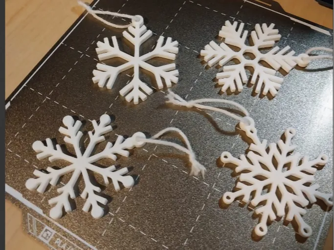 Holiday Snowflake Ornament Pack