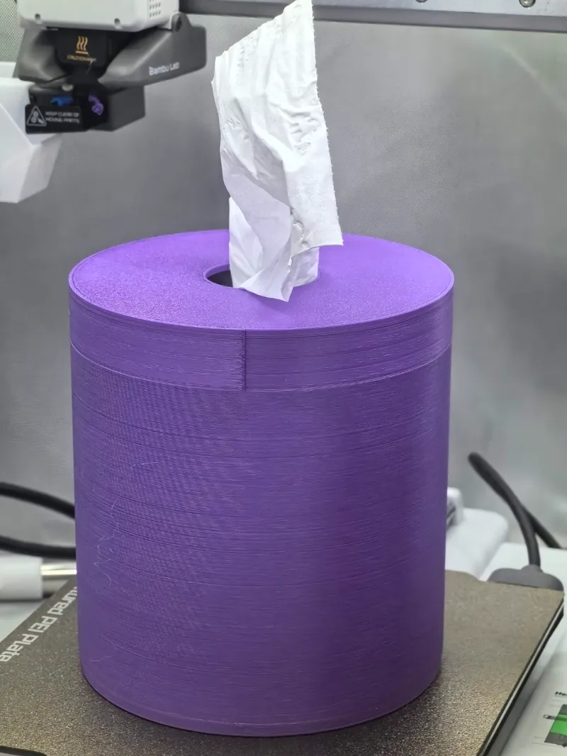 Round Tissue Box