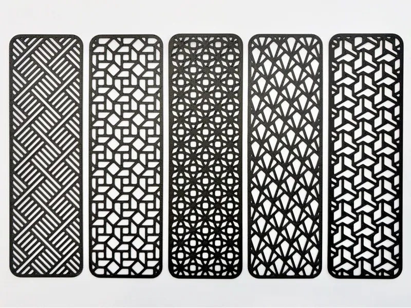 Geometric Line Art Bookmarks - Collection 3