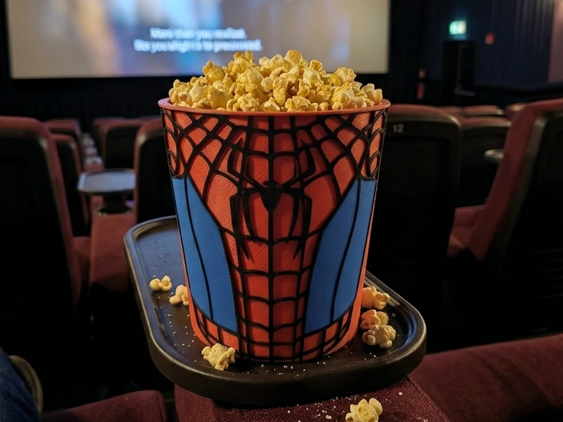 Buket PopCorn Spider-Man NO AMS - 1