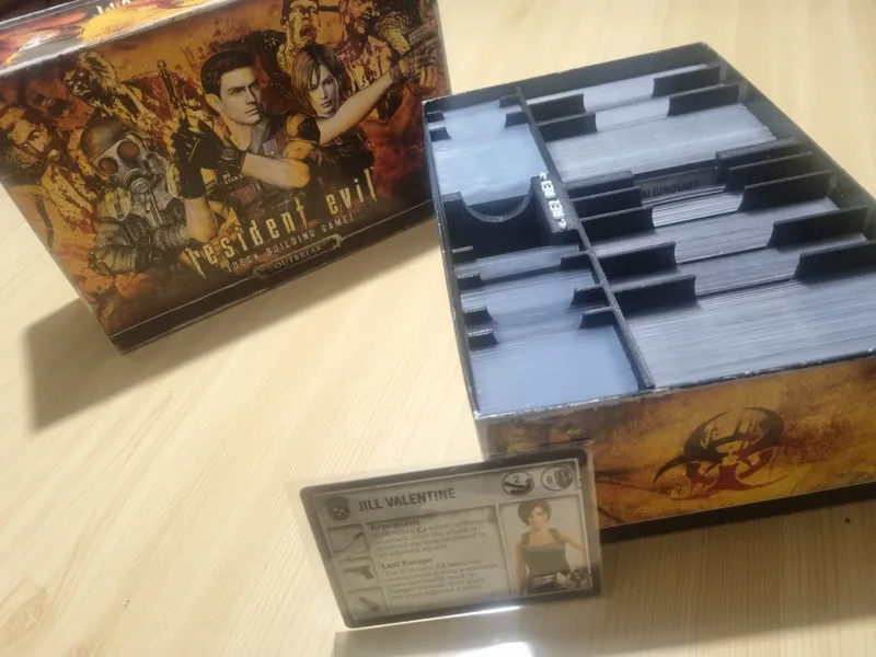 Organizer Card Resident Evil 3 e 2: The Board Game