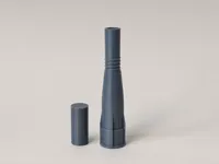 8mm Straight Cartridge Nozzle