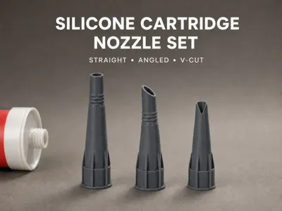 Silicone Cartridge Nozzle Set