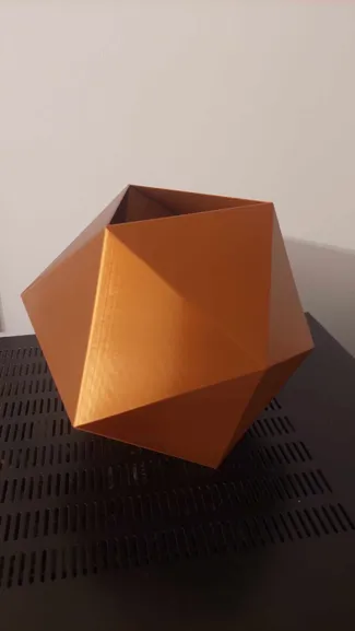 D20 vase/Regular icosahedron
