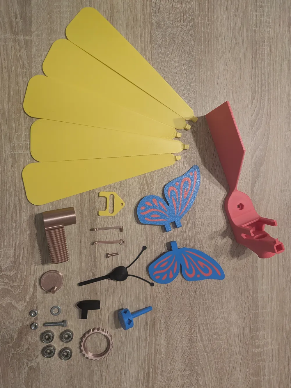 Butterfly Wind Sim Butterfly Wind Spinner - Free 3D Print Model - MakerWorld