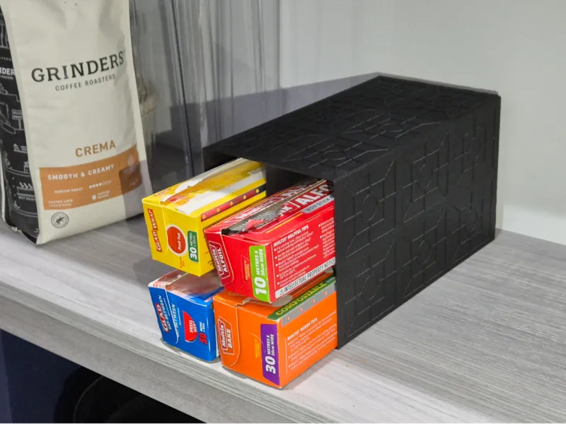 Parametric Customizable Kitchen Foil Tidy Rack