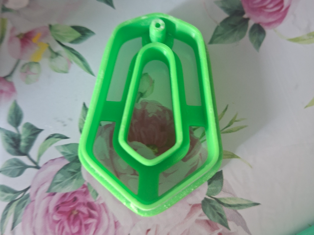 CORTADOR DE ARCILLA hexagono alargado circulo 