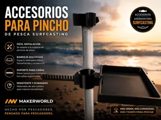 SOPORTE PARA CAÑA DE PESCA SURFCASTING