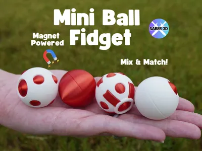 Mini Ball Fidget (w Magnets)